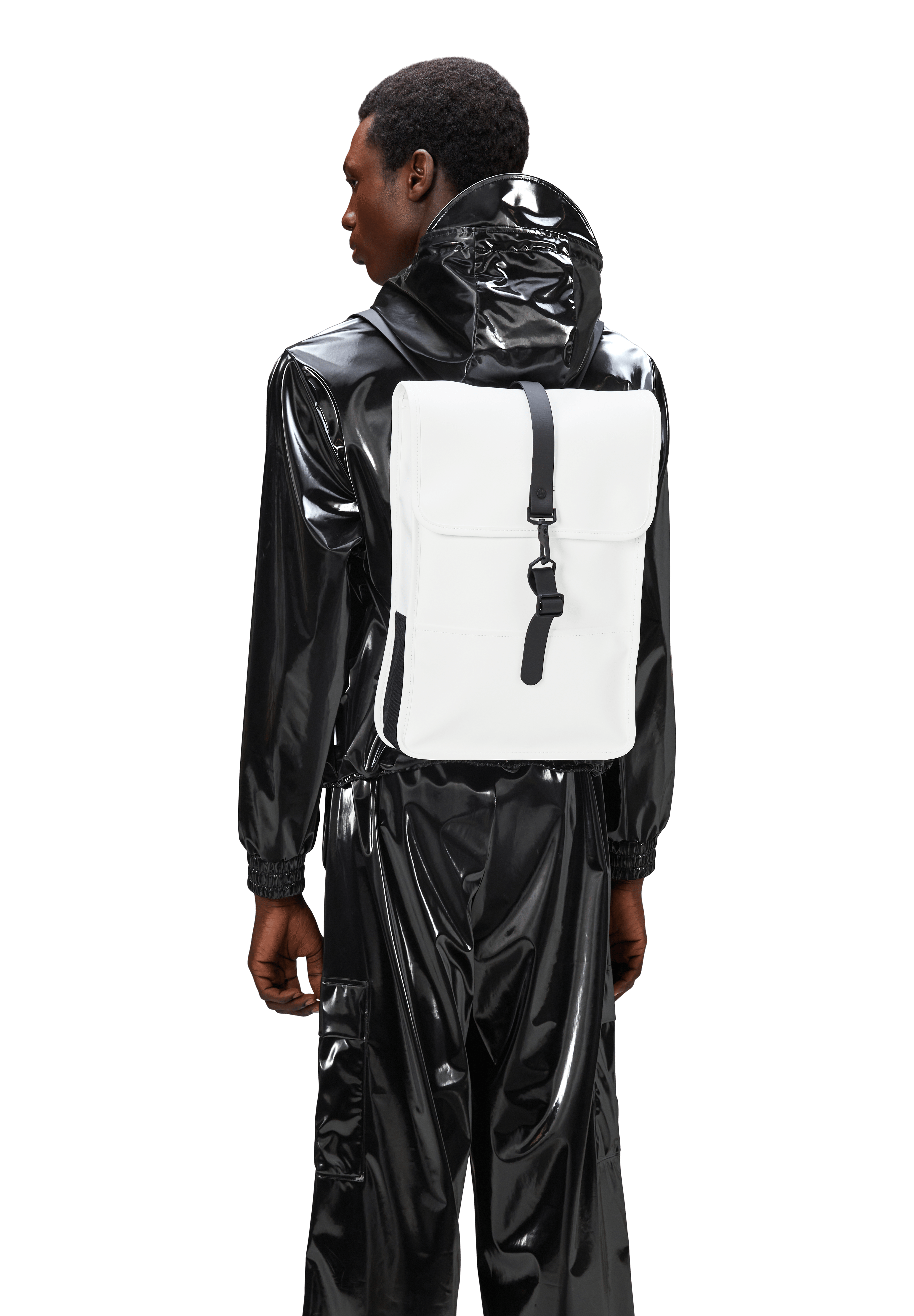 Mochila RAINS Impermeable Backpack Mini Powder - ECRU