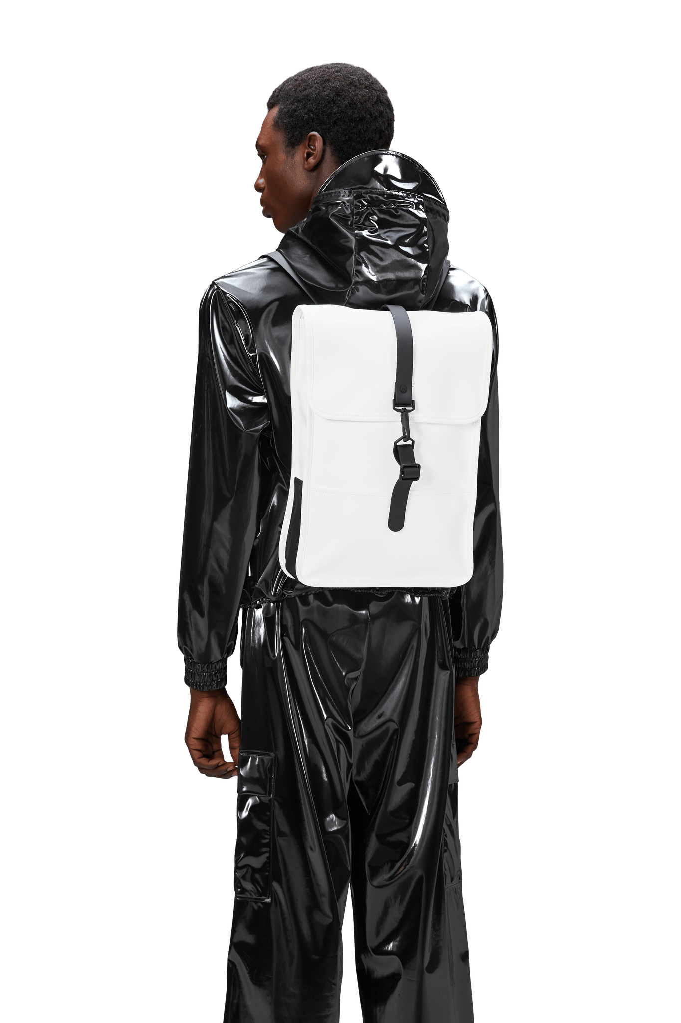 Mochila RAINS Impermeable Backpack Mini Powder - ECRU
