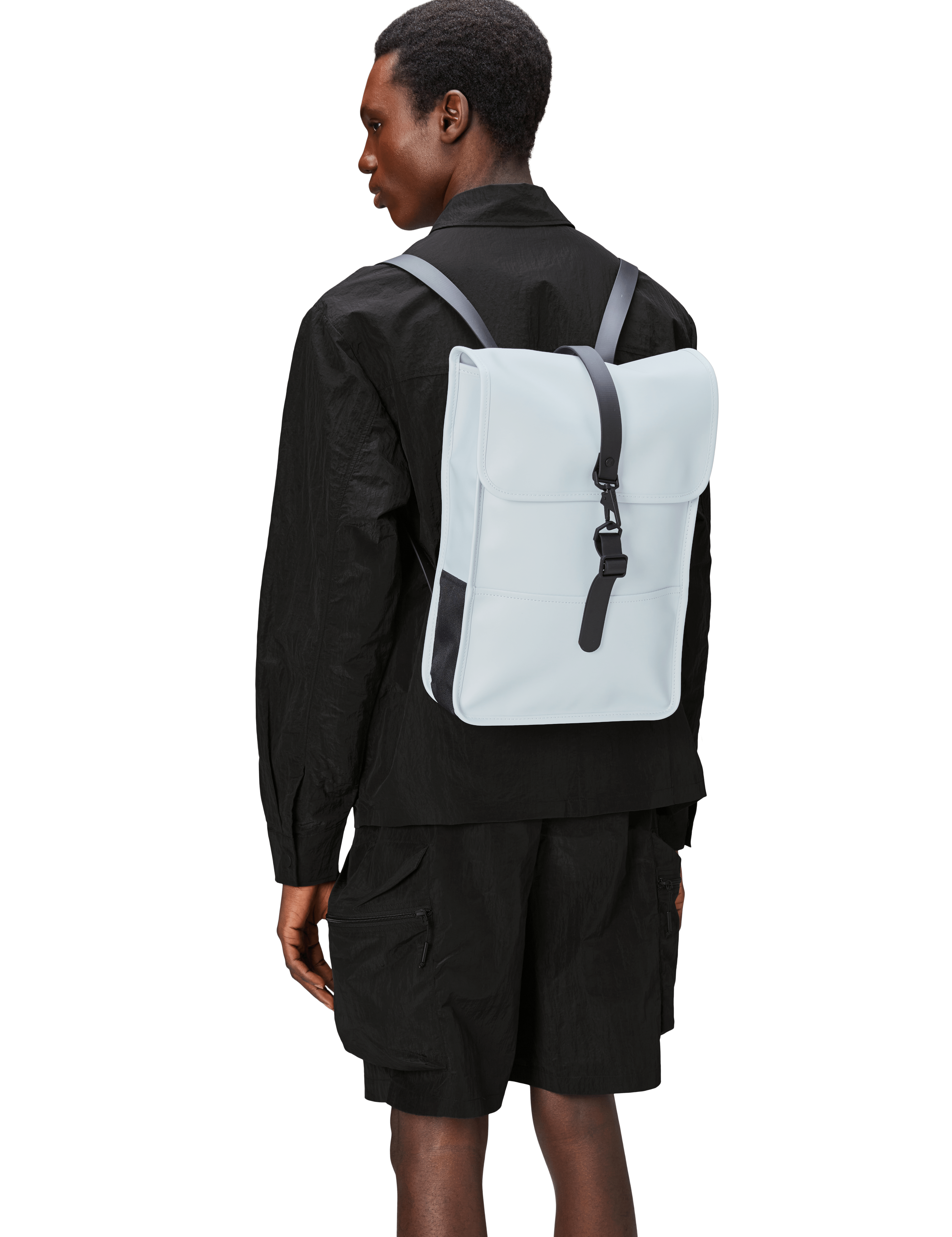 Mochila RAINS Impermeable Backpack Mini Wind - ECRU