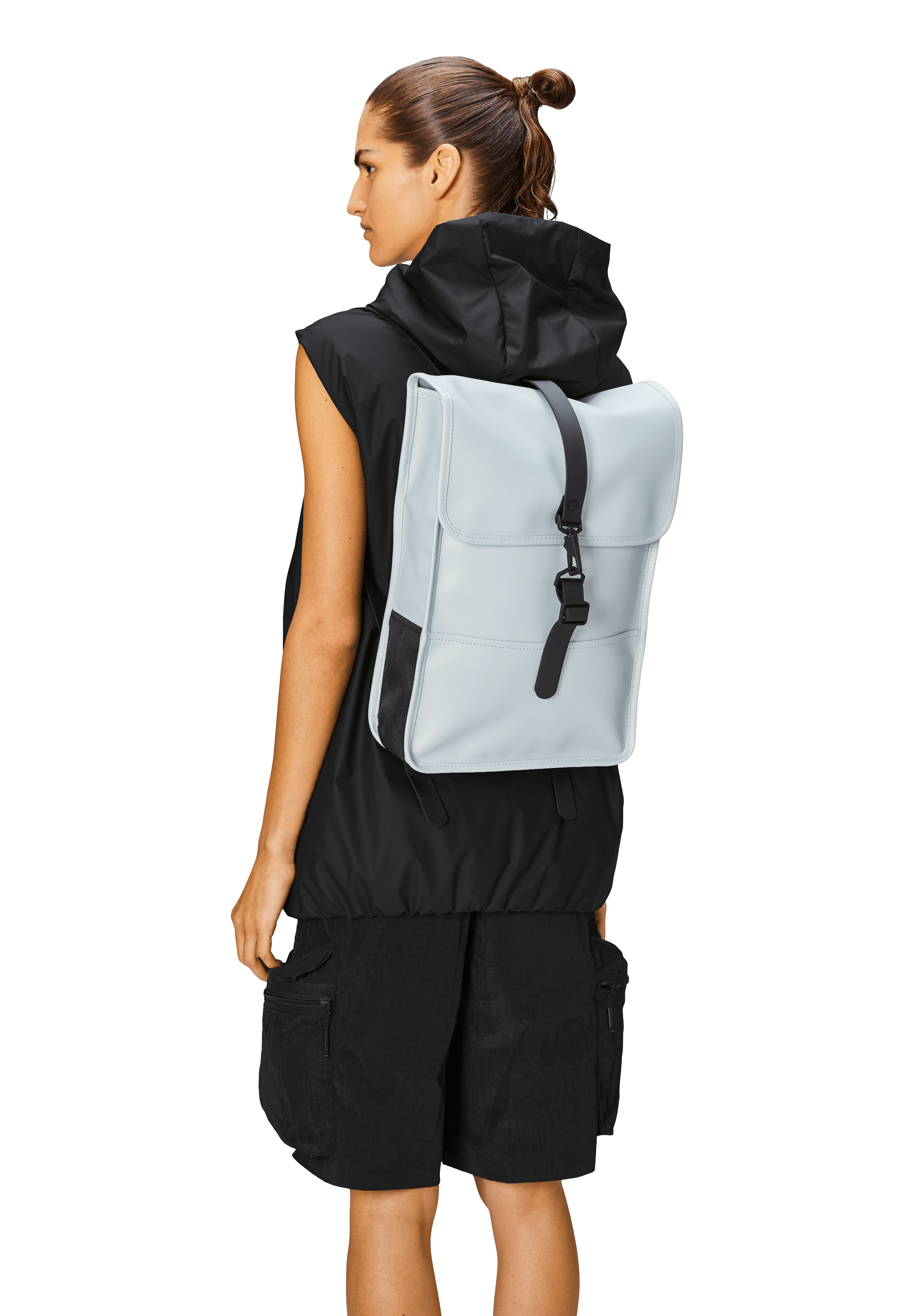 Mochila RAINS Impermeable Backpack Mini Wind - ECRU