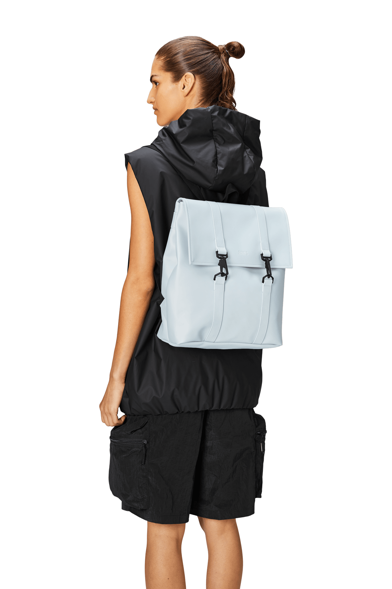 Mochila RAINS MSG Bag Mini Wind - ECRU