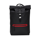 Mochila Rains Rolltop Rucksack Contrast - ECRU