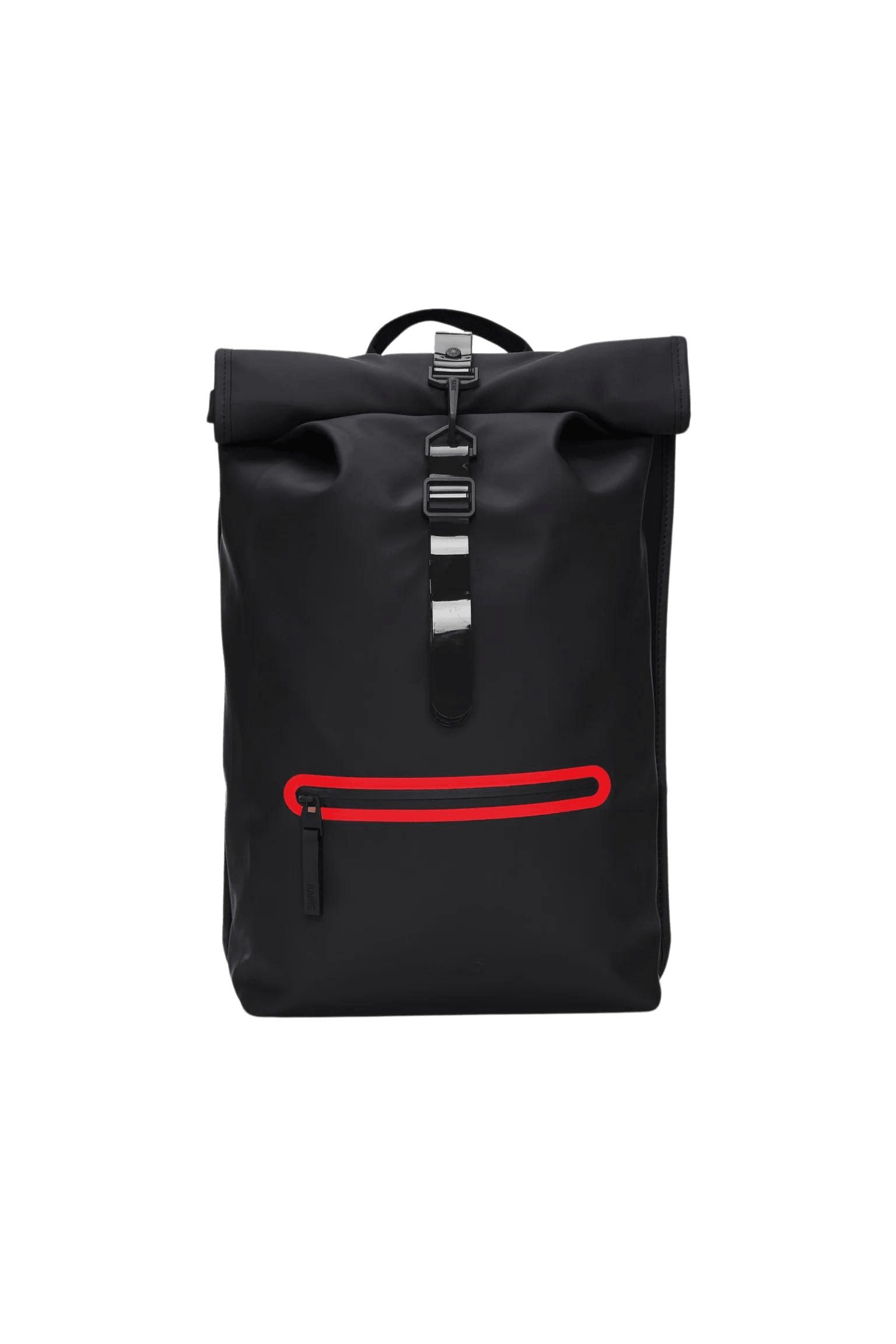 Mochila Rains Rolltop Rucksack Contrast - ECRU