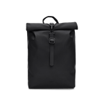 Mochila Rains Rolltop Rucksack Mini Negro - ECRU