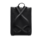 Mochila Rains Rolltop Rucksack Mini Negro - ECRU