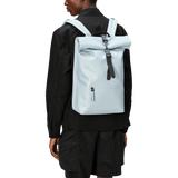 Mochila RAINS Rolltop Rucksack Wind - ECRU