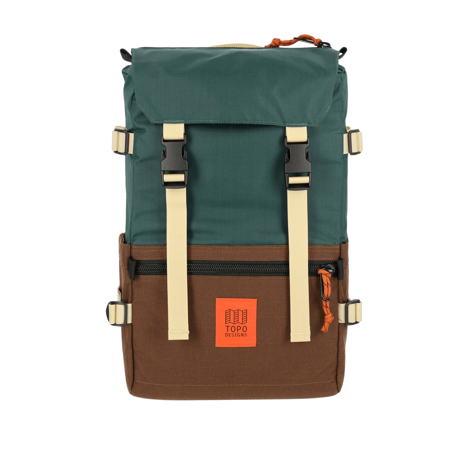 Mochila Topo Designs Rover Pack Classic Forest Cocoa - ECRU