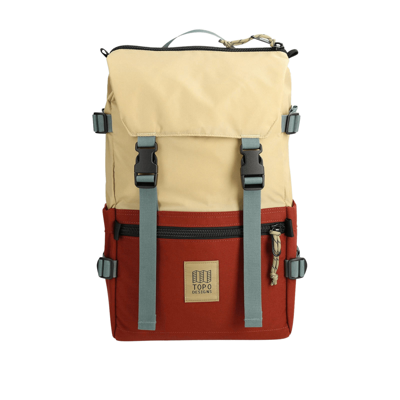 Mochila Topo Designs Rover Pack Classic Sahara Fire Brick - ECRU