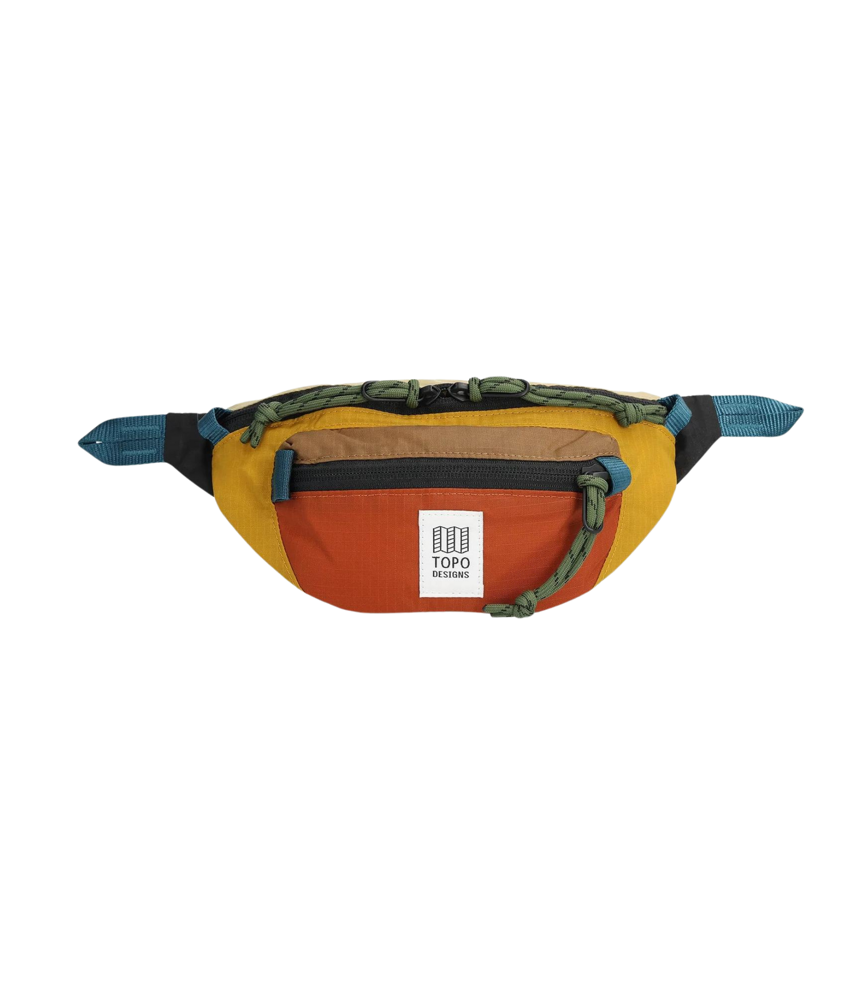 TOPO DESIGNS Waist Mountain Mustard Clay Fanny Pack