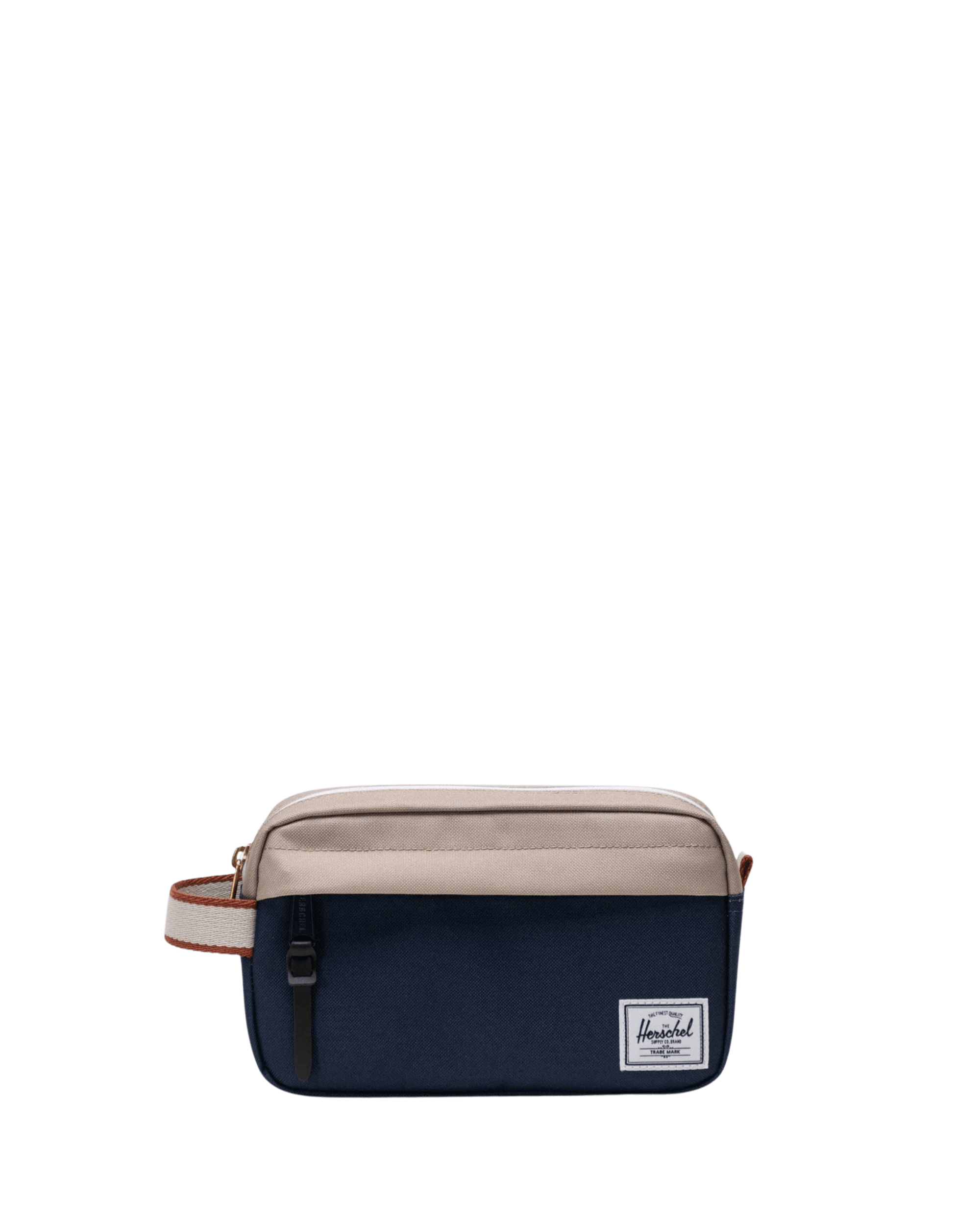 Neceser Herschel Chapter Small Travel Kit Black Iris Twill - ECRU