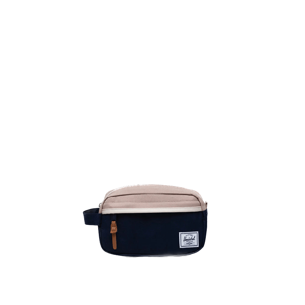 Neceser Herschel Chapter Small Travel Kit Peacoat Light Taupe Whitecap Gray - ECRU