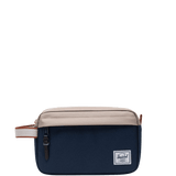 Neceser Herschel Chapter Travel Kit Black Iris Twill - ECRU