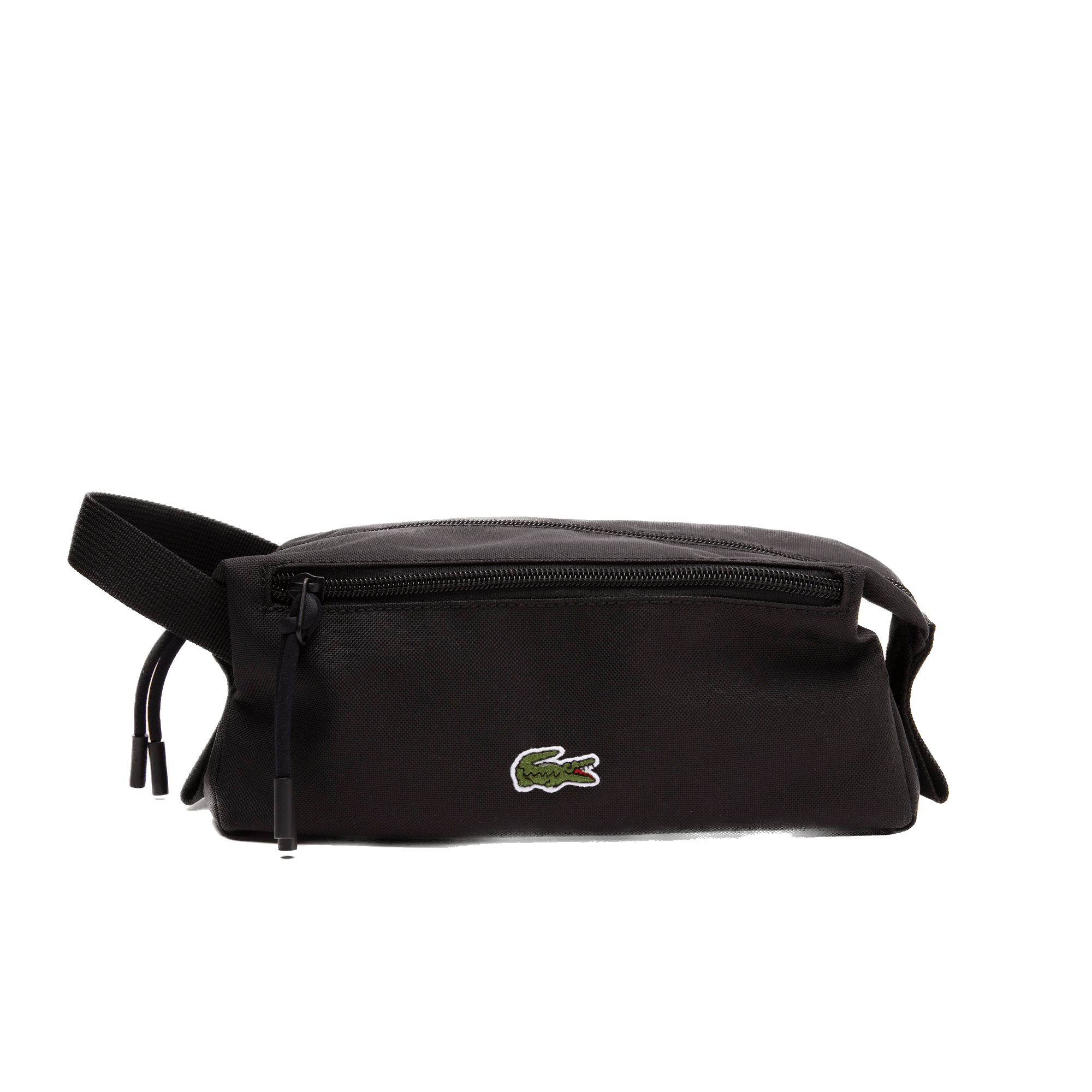 Neceser Lacoste unisex con cremallera - ECRU