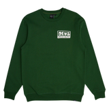 Sudadera DEUS EX MACHINA Nice To See You Crew Hillside Green