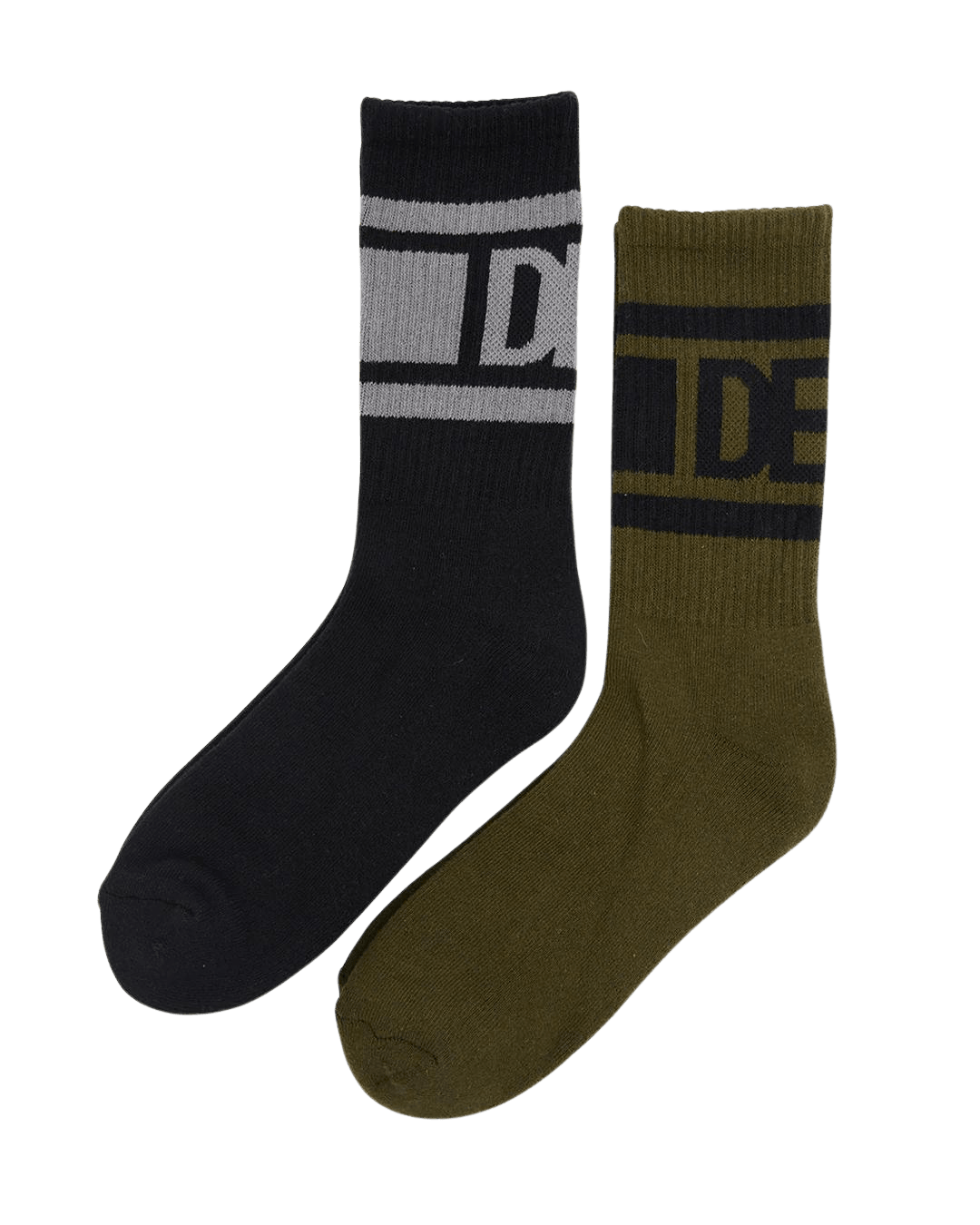 Pack de 2 Pares de Calcetines Deus Ex Machina Based Multi - ECRU