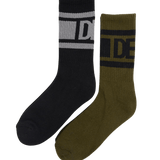 Pack de 2 Pares de Calcetines Deus Ex Machina Based Multi - ECRU