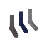 Pack de 3 Calcetines Dockers - ECRU