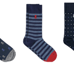 Pack de 3 Calcetines El Pulpo Blue Shadows - ECRU