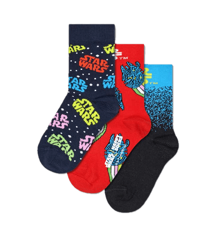 Pack de 3 Calcetines Happy Socks Star Wars™ Kids Gift Set - ECRU