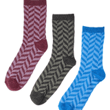 Pack de 3 Calcetines Nümph Shine Glitter - ECRU