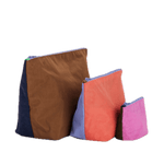 Pack de 3 Neceseres Baggu Go Pouch Set Night Lights - ECRU