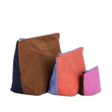 Pack de 3 Neceseres Baggu Go Pouch Set Night Lights - ECRU