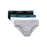 Pack de 3 slips Lacoste de estilo casual - ECRU