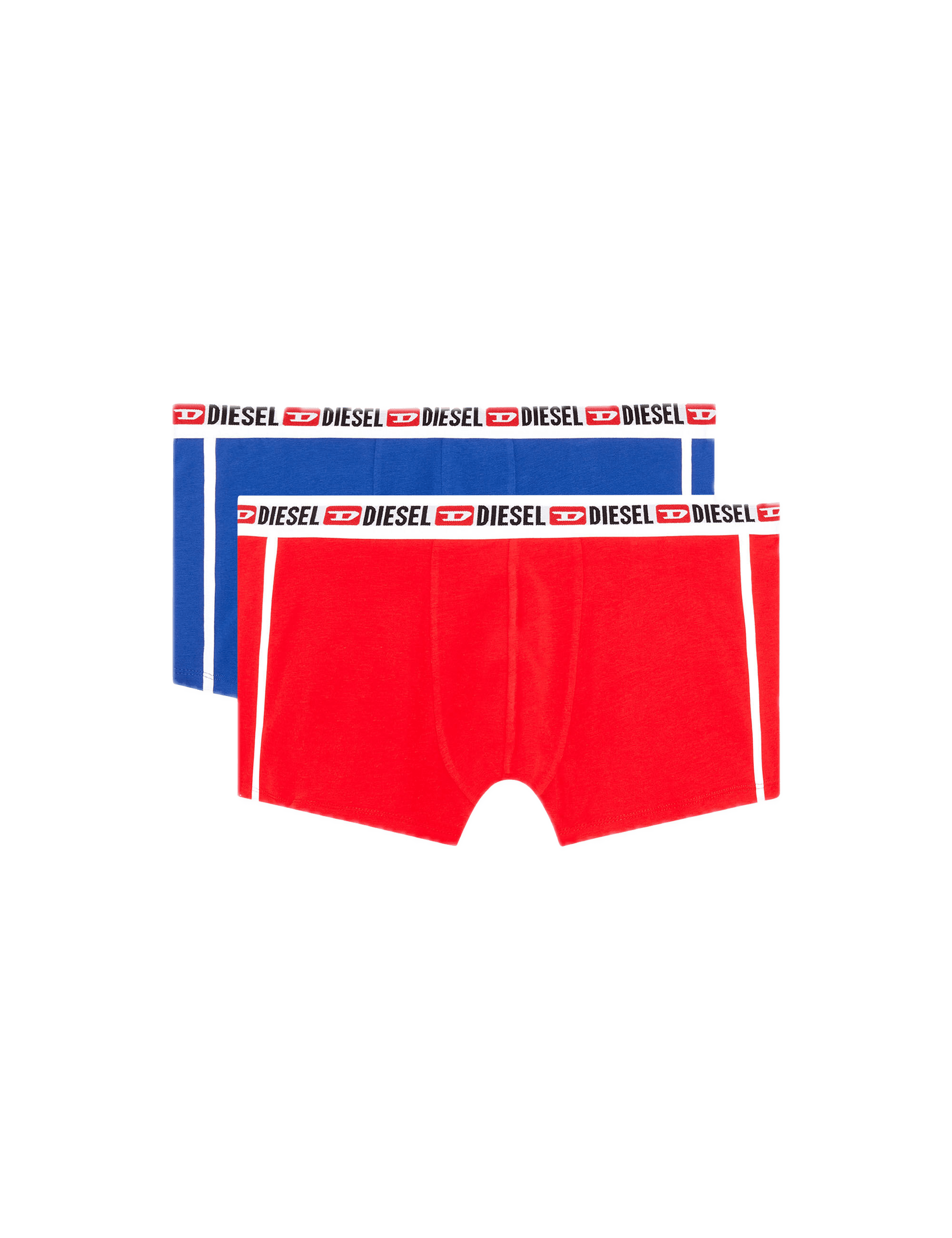 Pack de Dos Calzoncillos Diesel Boxers Azul y Rojo - ECRU