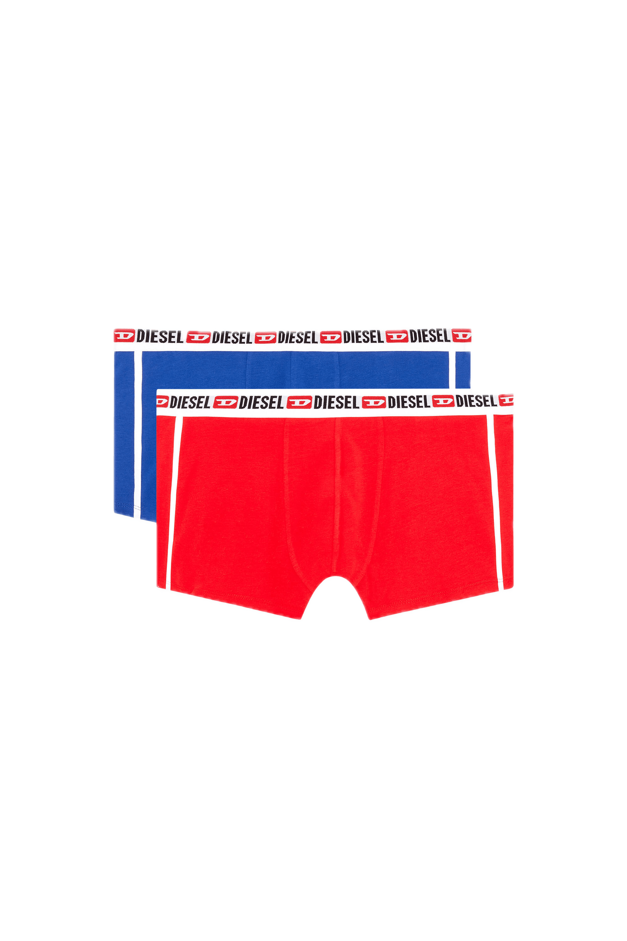 Pack de Dos Calzoncillos Diesel Boxers Azul y Rojo - ECRU