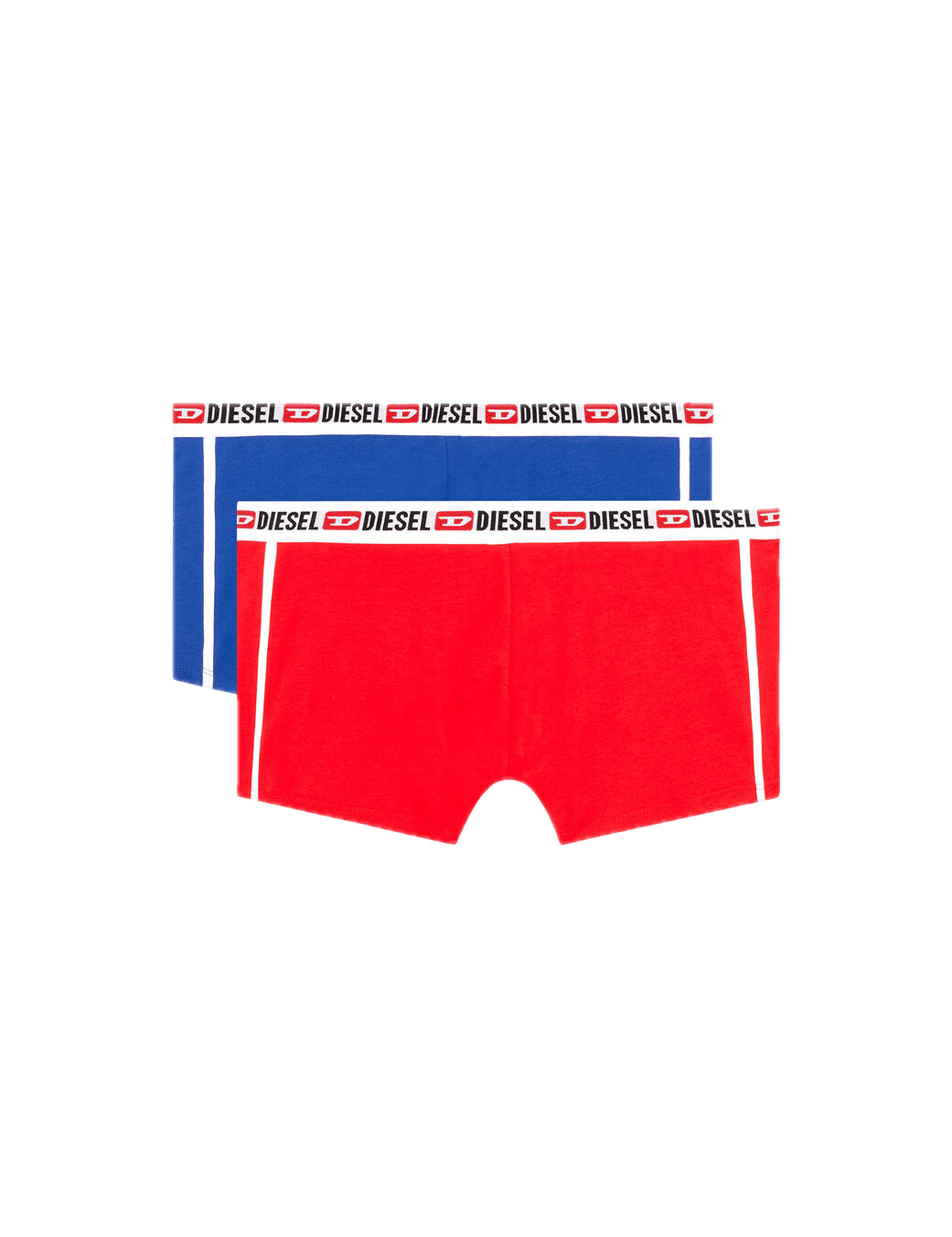 Pack de Dos Calzoncillos Diesel Boxers Azul y Rojo - ECRU