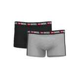 Pack de Dos Calzoncillos Diesel Boxers Negro y Gris - ECRU