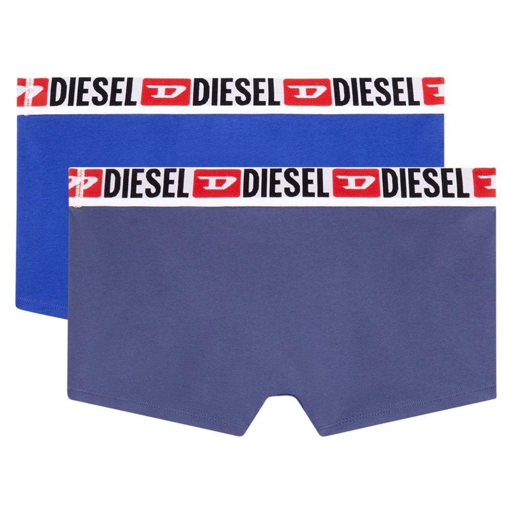 Pack de Dos Calzoncillos Diesel Boxers Negro y Rojo - ECRU