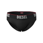 Pack de Tres Calzoncillos Diesel Slip Negro - ECRU