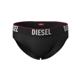 Pack de Tres Calzoncillos Diesel Slip Negro - ECRU