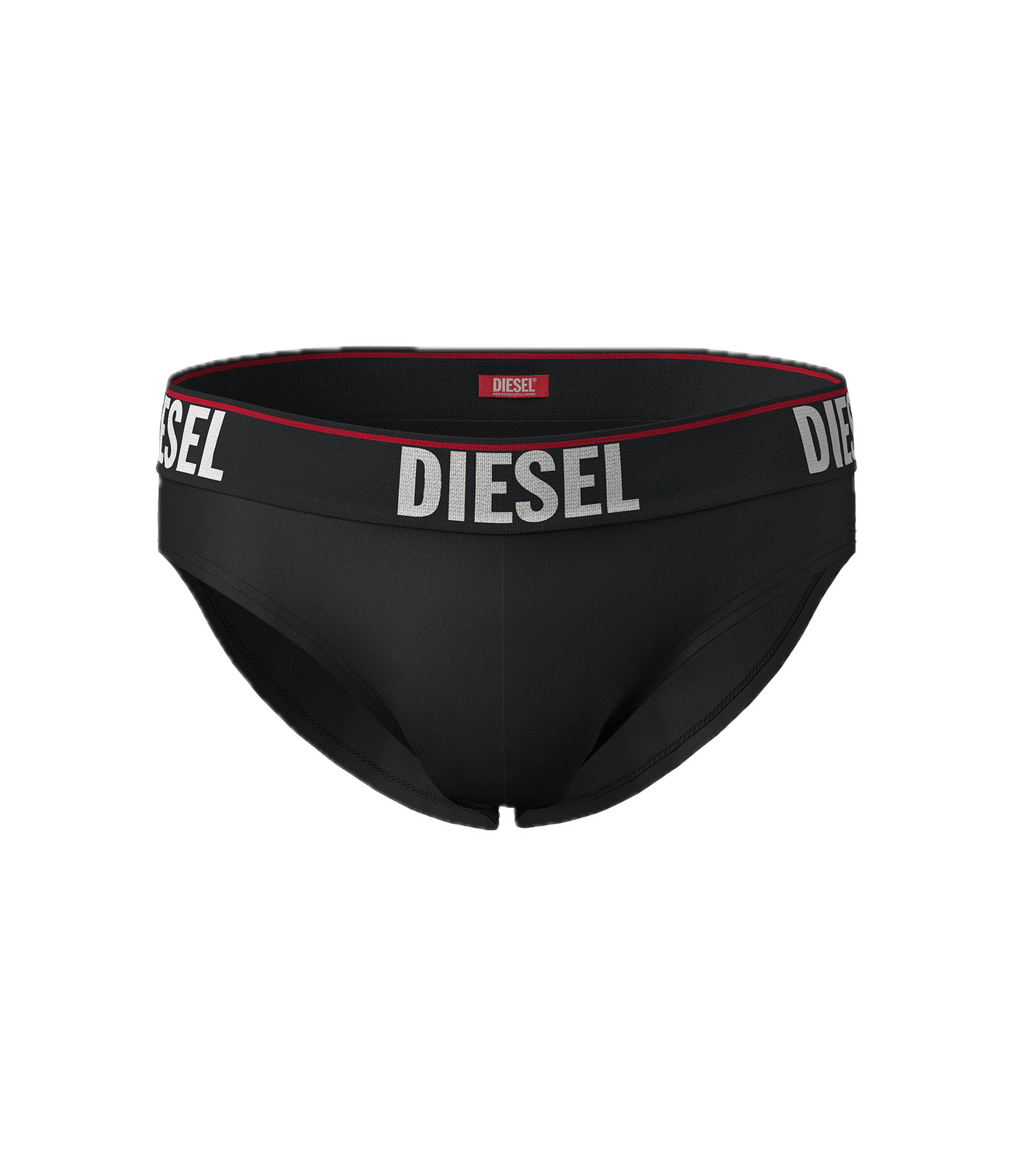 Pack de Tres Calzoncillos Diesel Slip Negro - ECRU