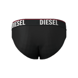 Pack de Tres Calzoncillos Diesel Slip Negro - ECRU