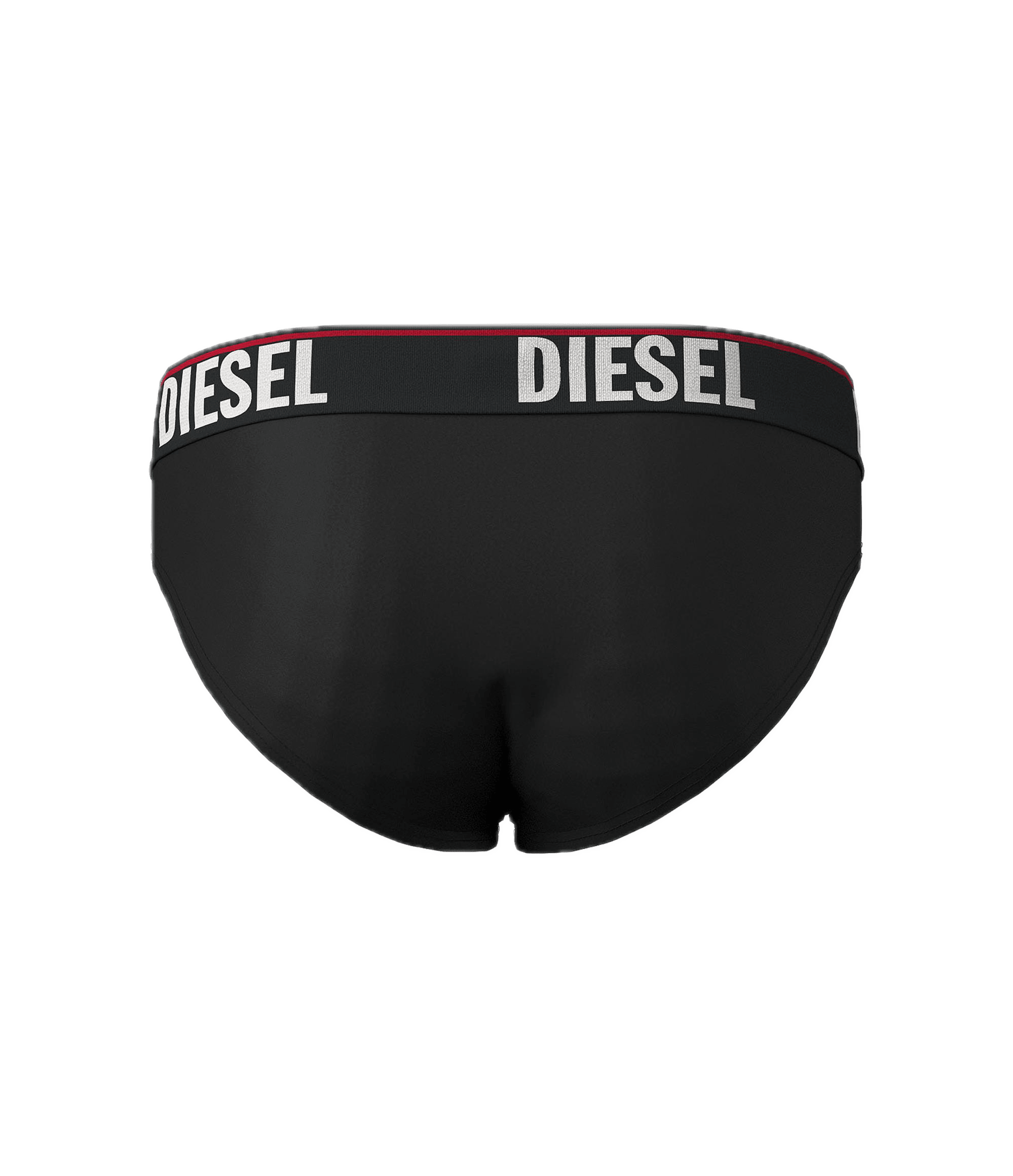 Pack de Tres Calzoncillos Diesel Slip Negro - ECRU