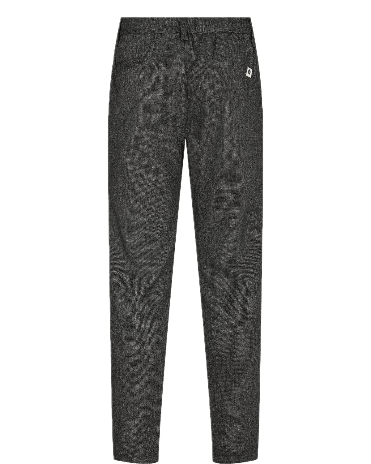 Pantalón Anerkjendt de Lana Pleat Dark Grey - ECRU