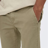 Pantalón Only&Sons Pete Slim Chino Beige - ECRU