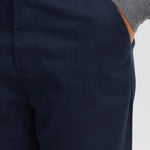 Pantalón !Solid Alann Insignia Blue - ECRU