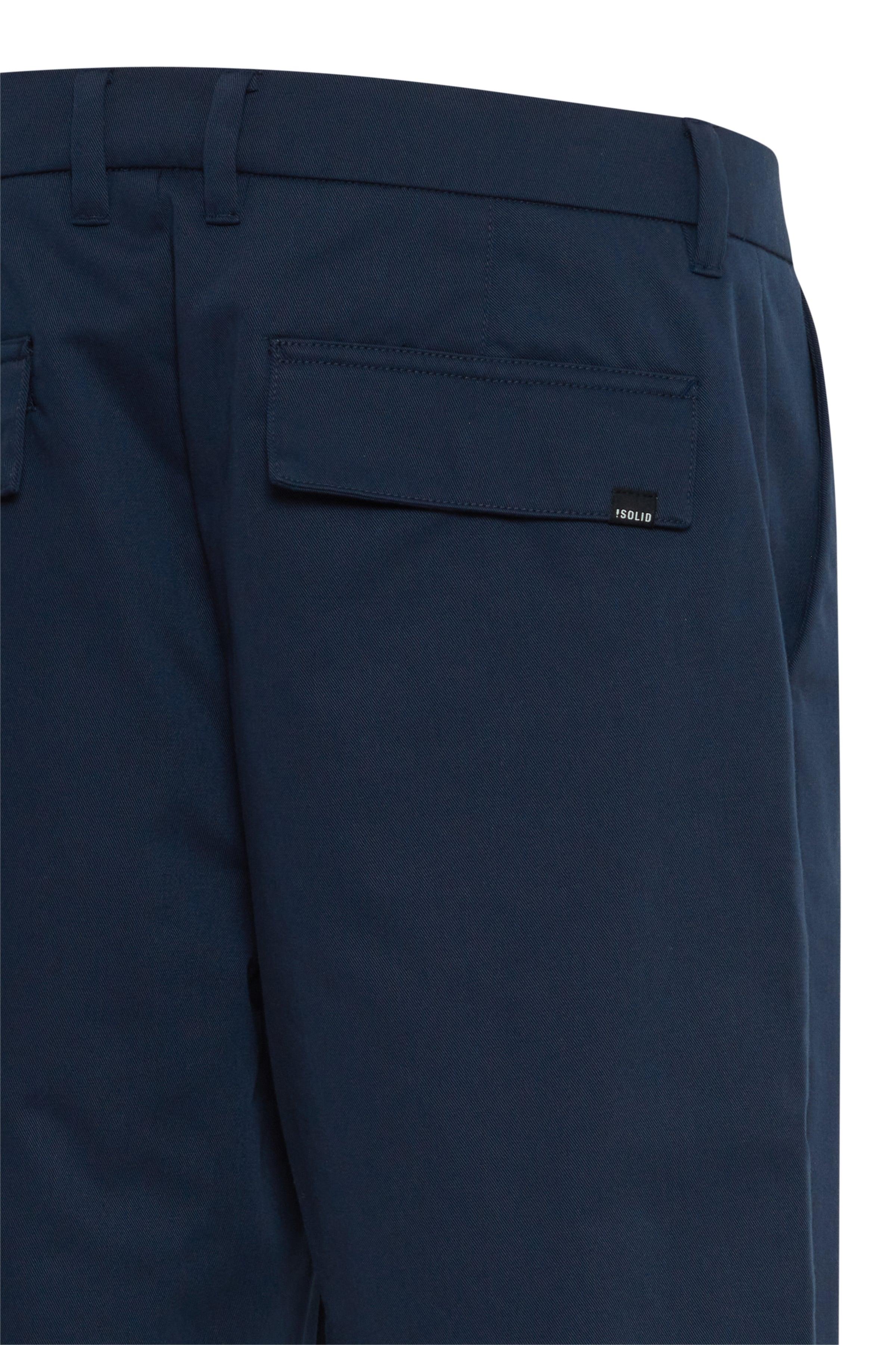 Pantalón !Solid Alann Insignia Blue - ECRU