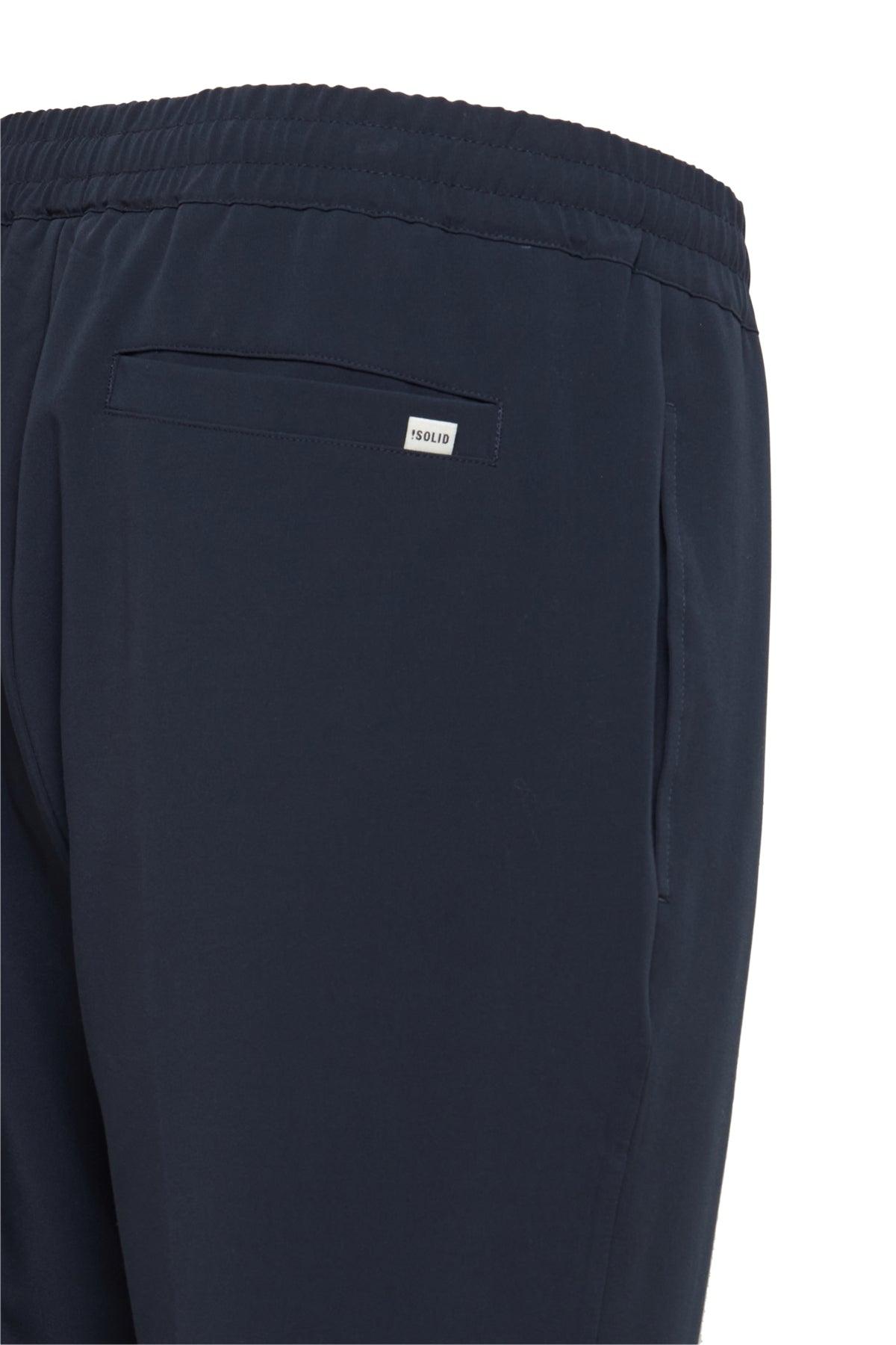 Pantalón !Solid German Lucas Insignia Blue - ECRU