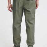 Pantalón !Solid Gioele Dylan Dusty Olive - ECRU