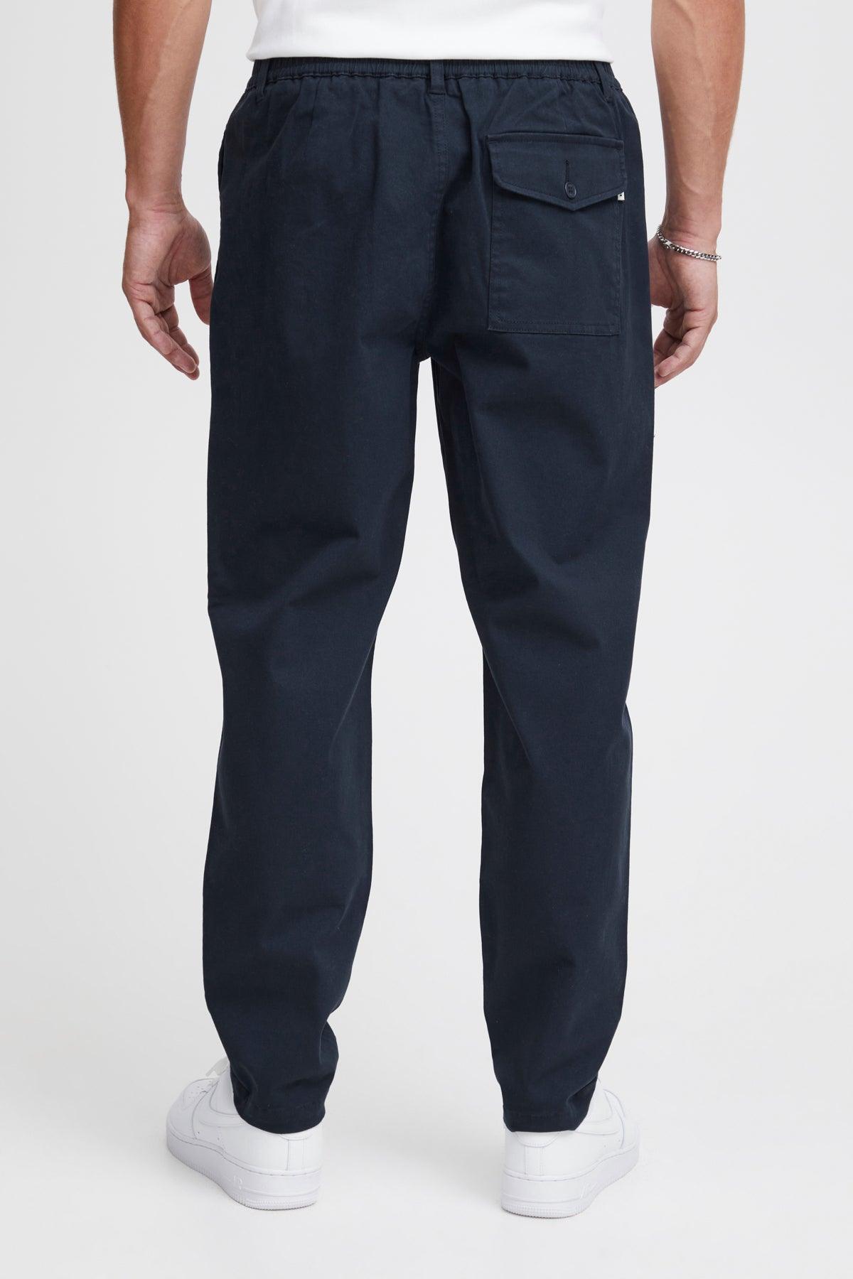 Pantalón !Solid Gioele Dylan Insignia Blue - ECRU