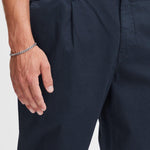 Pantalón !Solid Gioele Dylan Insignia Blue - ECRU