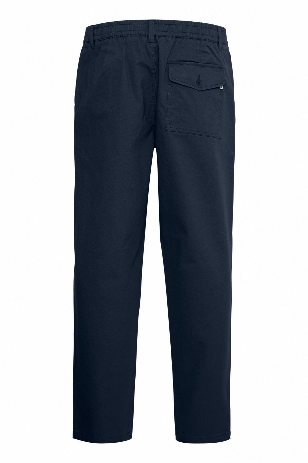 Pantalón !Solid Gioele Dylan Insignia Blue - ECRU