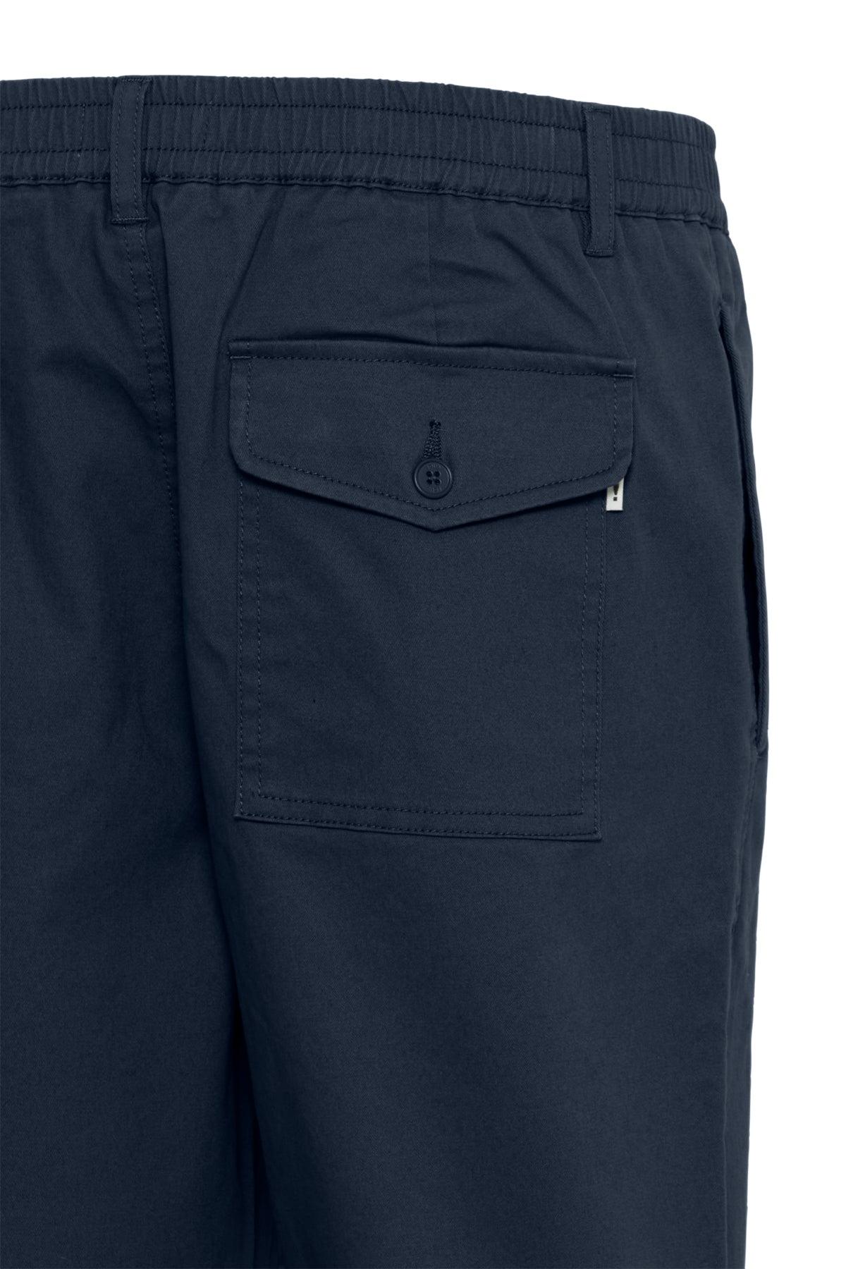 Pantalón !Solid Gioele Dylan Insignia Blue - ECRU