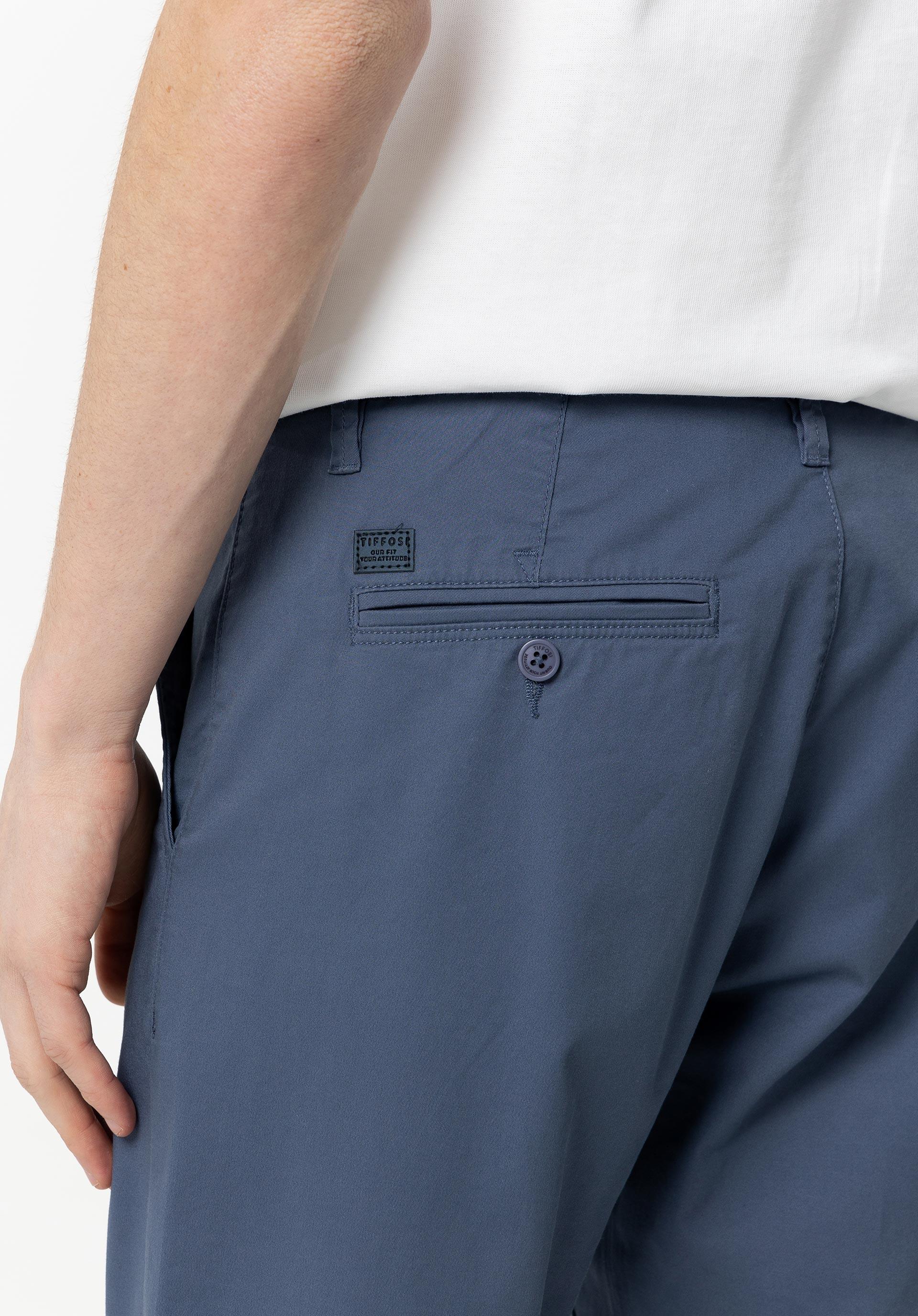 Pantalón Tiffosi Chino H35 Azul - ECRU