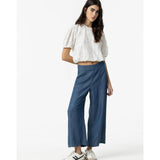 Pantalón TIFFOSI Gavin Culotte de Lyocell - ECRU