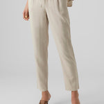 Pantalón VERO MODA Jesmilo Silver Lining - ECRU